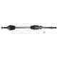 Піввісь Ford transit 2.2 TDCi 06-14 (R) (28x36x1057x48T) (+ABS)