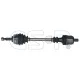 Піввісь Renault Kangoo 1.2-1.6 16V 98- (L) (21x26x621x44T) (+ABS)