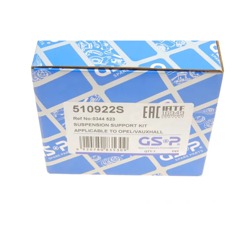 Подушка амортизатора переднього з підшипником GSP 510922S для Opel Astra G 1998-2009