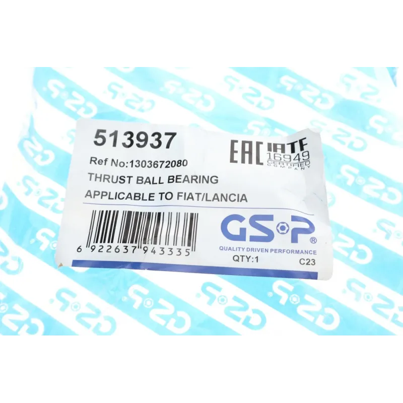 Підшипник опорний амортизатора GSP 513937 для Fiat Multipla, Lancia Lybra