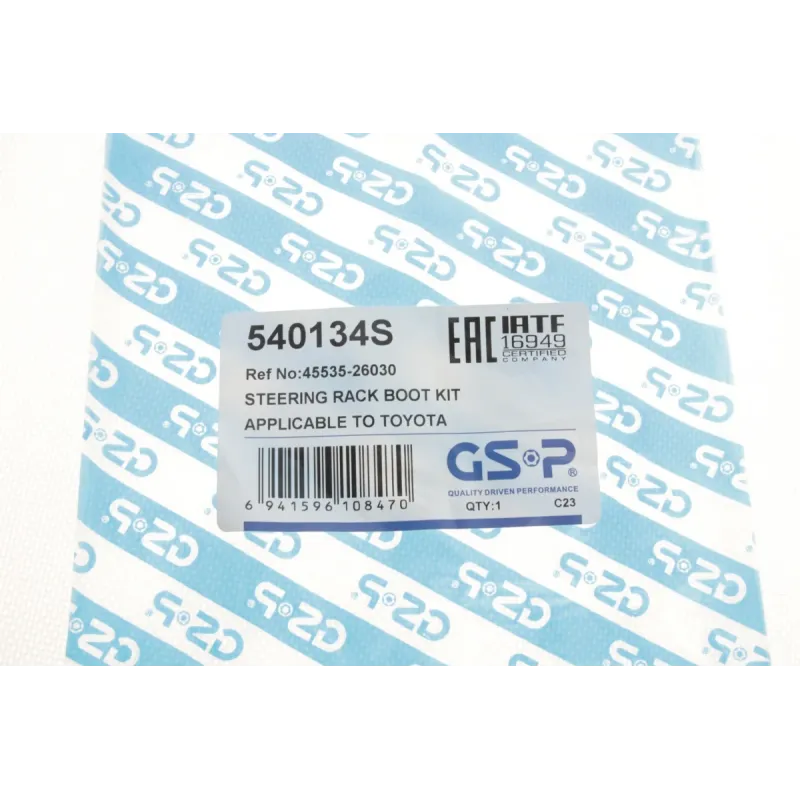 Пильник рейки рульової GSP 540134S для Toyota Land Cruiser Prado 3.0 D-4D/4.0 2002-2010