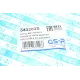 Пильник рульової рейки GSP 540203S для Skoda Rapid/Roomster 2006-2015, 15x47x200 мм