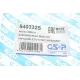 Пильник рульової рейки GSP 540332S для Citroen Berlingo/Peugeot Partner 96-08 (L) 9x40x180 мм