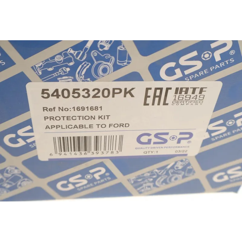 Пильник + відбійник амортизатора задній GSP 5405320PK для Ford Focus III, C-Max II