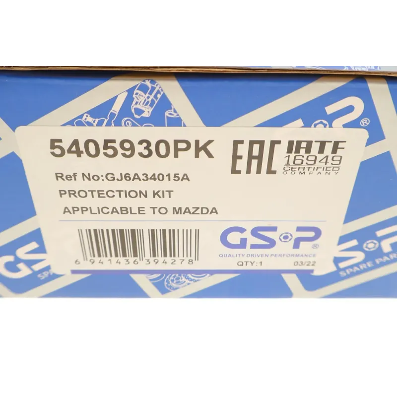 Пильник + відбійник амортизатора передній GSP 5405930PK для Mazda 6 GG 2002-2007