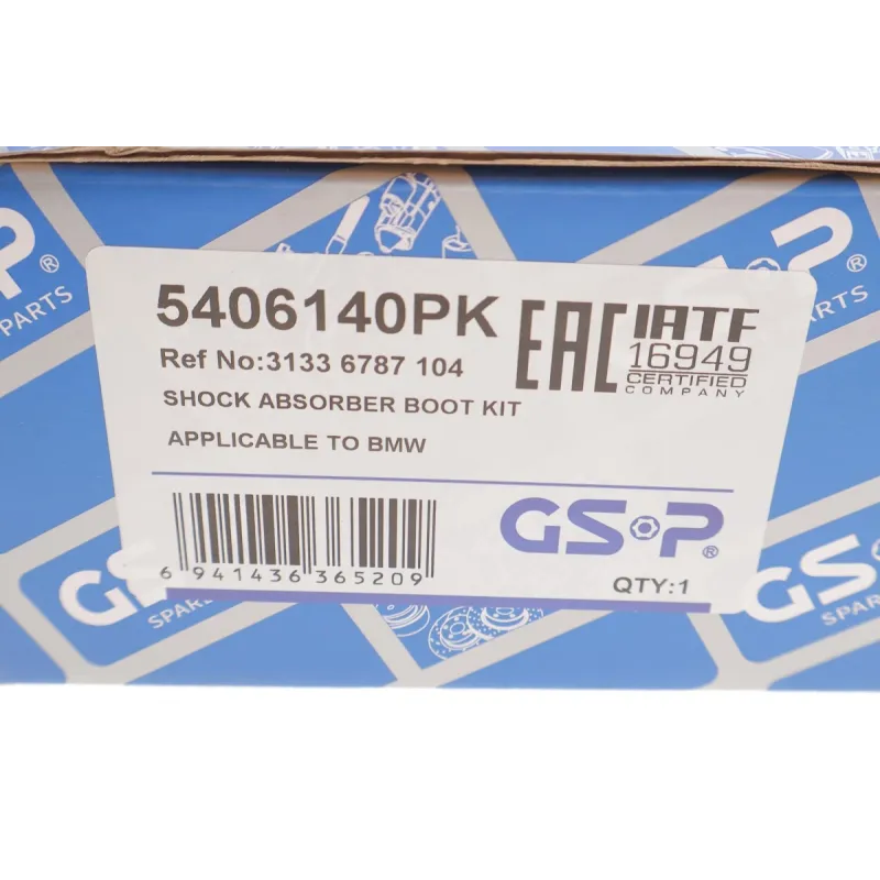 Пильник та відбійник амортизатора передній GSP 5406140PK для BMW X3 (F25) X4 (F26) 2010-2018