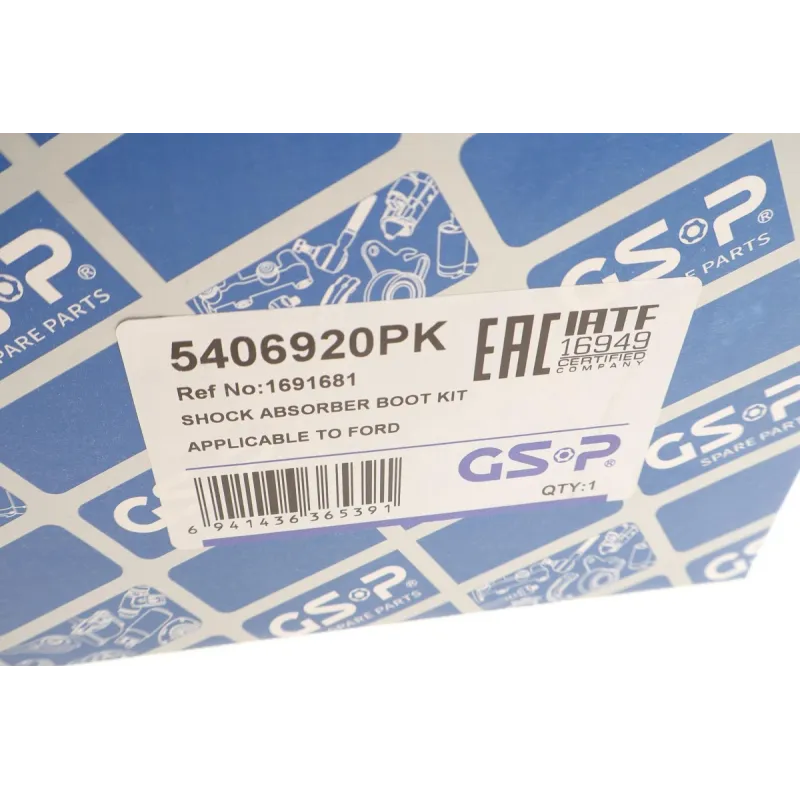 Пильник + відбійник амортизатора задній GSP 5406920PK для Ford Kuga II 2013-