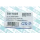 Пильник рульової рейки GSP 541102S для Renault Clio III, Nissan Micra K12