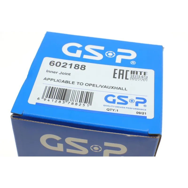 ШРКШ внутрішній GSP 602188 для Opel Astra J GTC 2011-, 25x26x166 мм