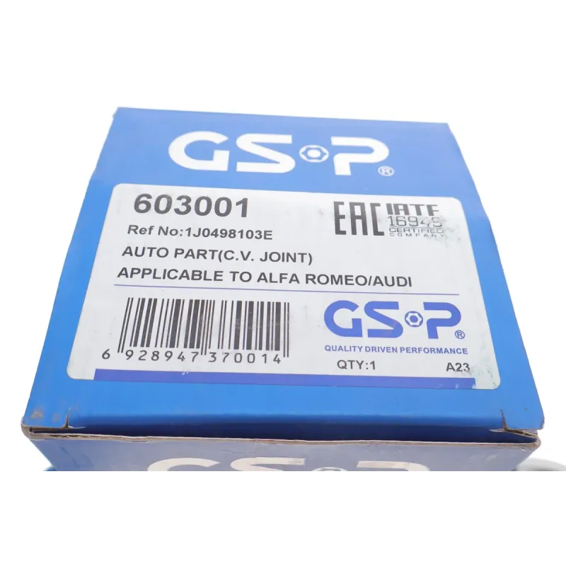 ШРКШ внутрішній GSP 603001 для Audi A4/A6/80/90/100, VW Passat, Skoda Superb 1.6TD-4.2 77-08 (28x108mm)