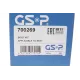 Пильник ШРКШ внутрішній GSP 700269 для VW Golf IV, Audi A3, Skoda Octavia 1996-2010 (52.9x21x93 мм)