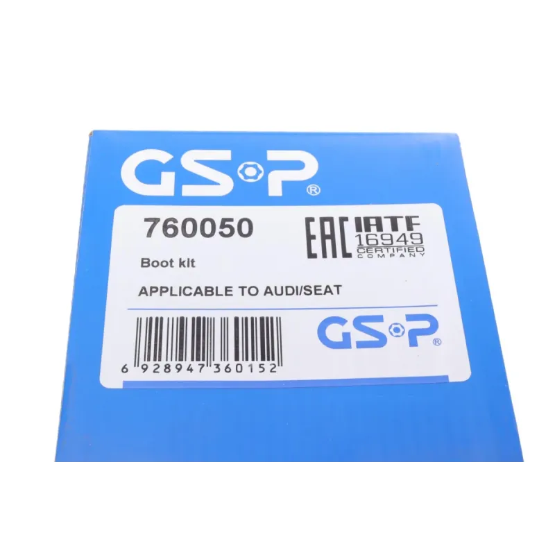Пильник ШРКШ внутрішній GSP 760050 для VW Caddy/Golf, Skoda Octavia (20.5x48.5x77 мм)