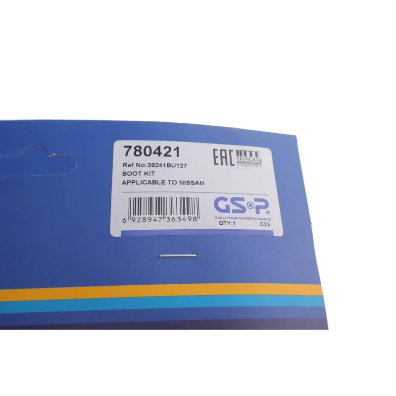 Пильник ШРКШ зовнішній GSP 780421 для Nissan Navara D40, Pathfinder R51 2005- 28.5x101x123 мм