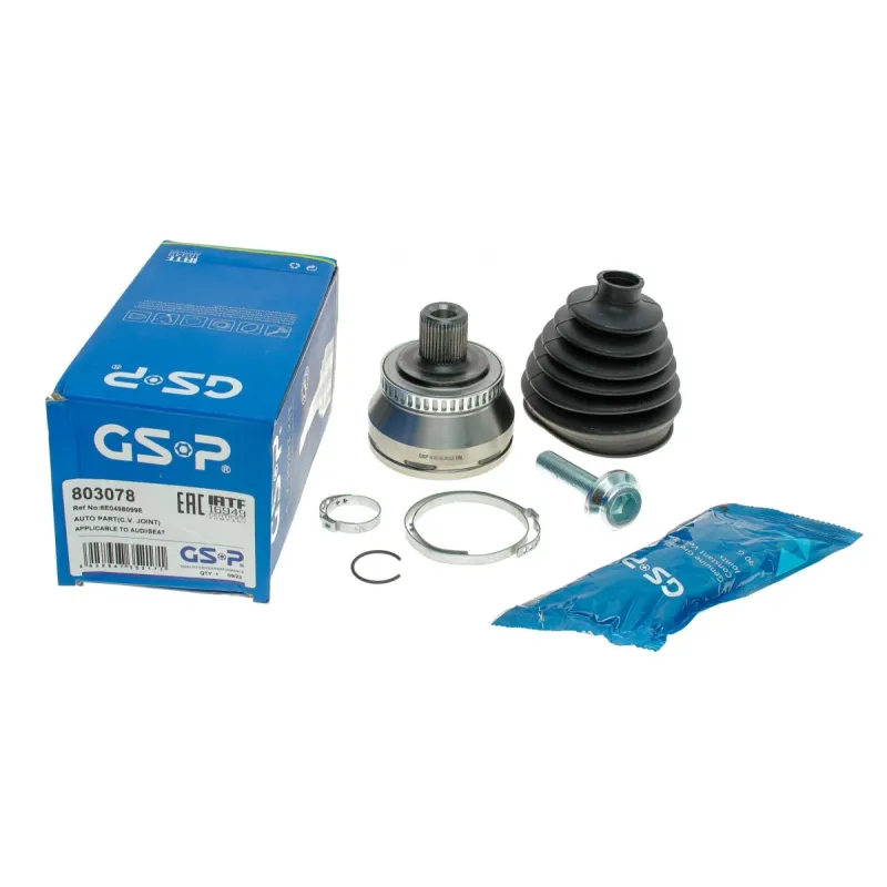 ШРКШ зовнішній GSP 803078 для Audi A4 B6/B7 2000-2008 (38z/27z/97.5mm, ABS 45)