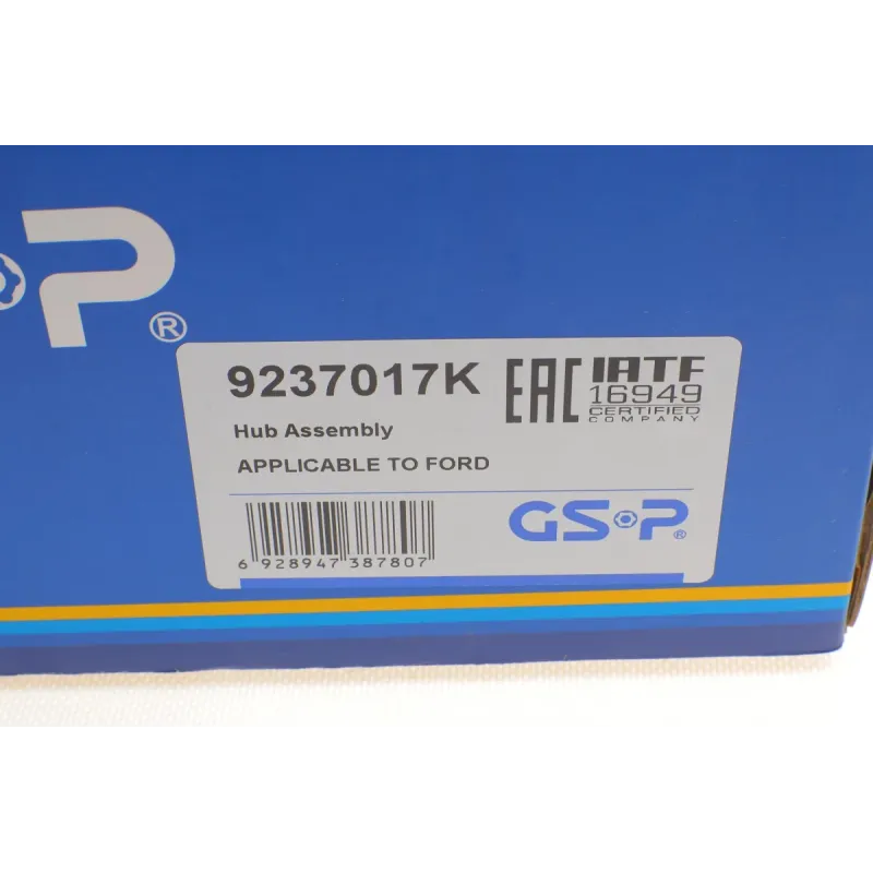 Підшипник маточини задній GSP 9237017K для Ford Transit 2000-2006 (+ABS)