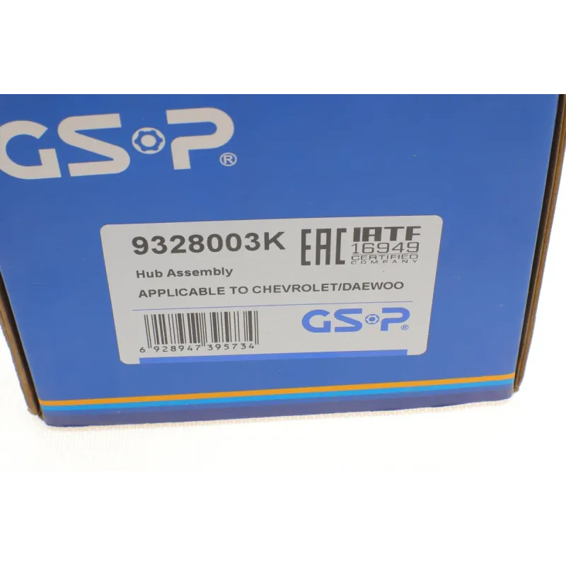 Підшипник маточини передній GSP 9328003K для Daewoo/Chevrolet Epica, Evanda (ABS)