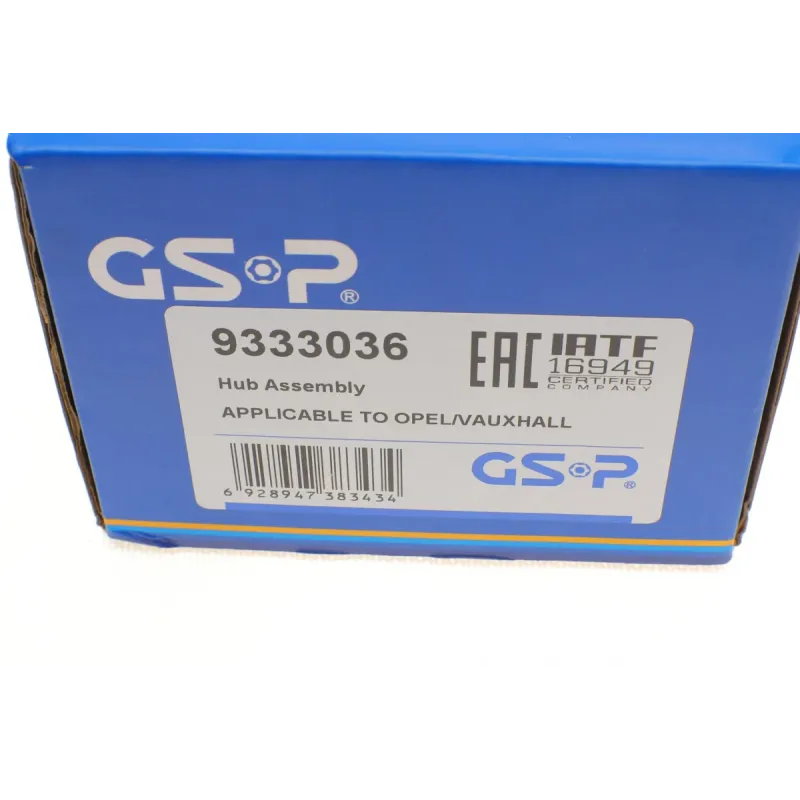 Підшипник маточини передній GSP 9333036 для Opel Astra G 1998-2009, 119 мм