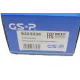 Підшипник маточини передній GSP 9333036 для Opel Astra G 1998-2009, 119 мм