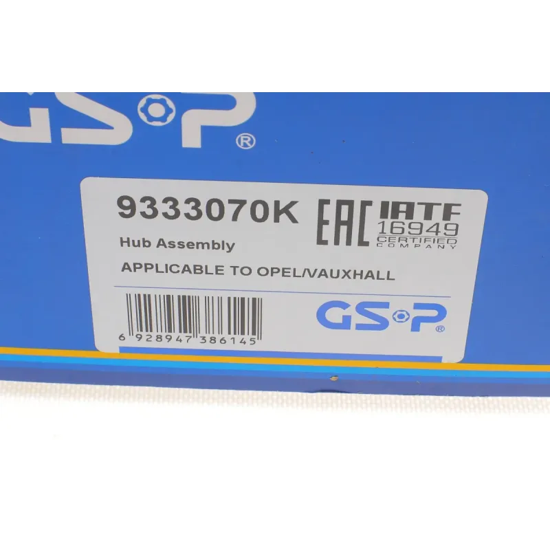 Підшипник маточини (передньої) Opel Astra H/Zafira 04-14 (+ABS)