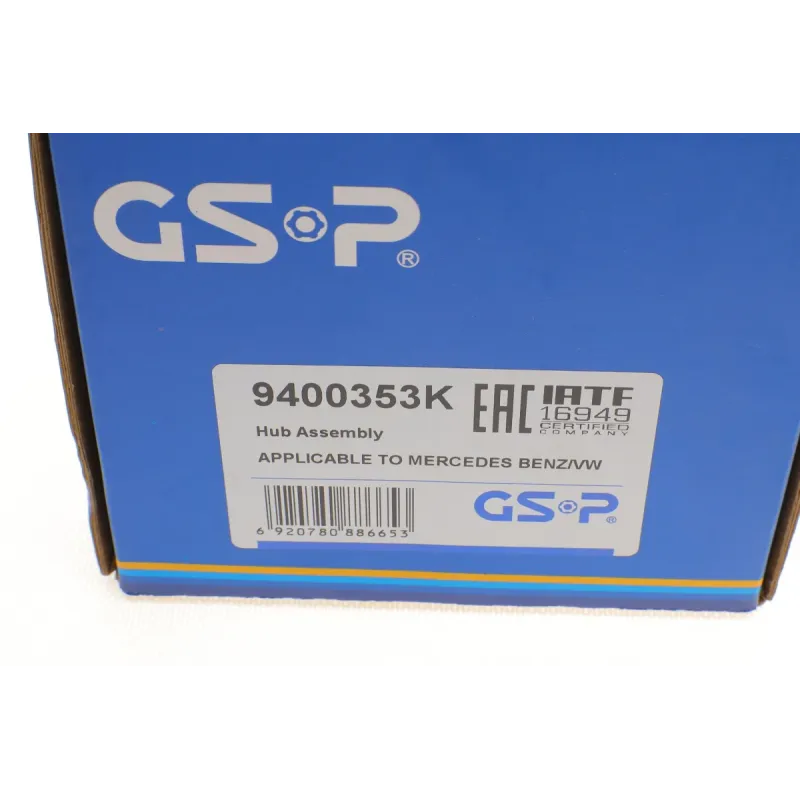 Підшипник маточини передній GSP 9400353K для Mercedes-Benz Sprinter 906, Volkswagen Crafter 2006-, D=152мм