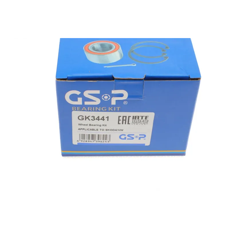 Підшипник маточини передній GSP GK3441 для VW Caddy II, Skoda Felicia 1996-2001 (35x68x37 мм)