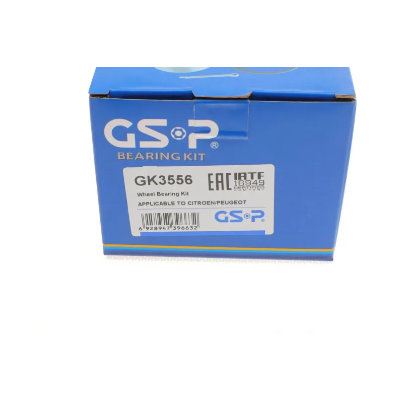 Підшипник маточини задній GSP GK3556 для Citroen Saxo/Xsara, Peugeot 106/206/306 1996-2005, 25x52x37 мм