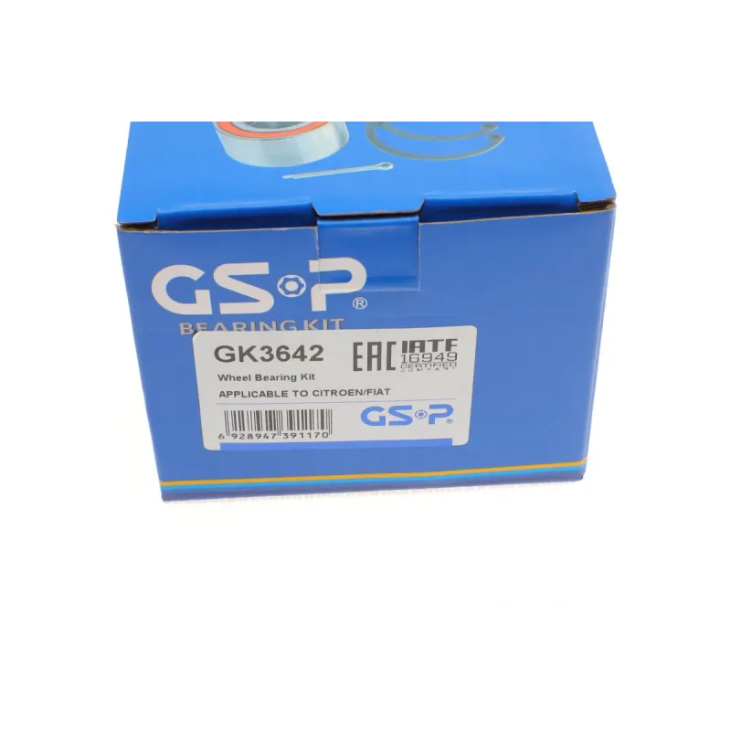 Підшипник маточини задній GSP GK3642 для Fiat Ducato, Citroen Jumper, Peugeot Boxer 1994-2006, 42x75x60 мм
