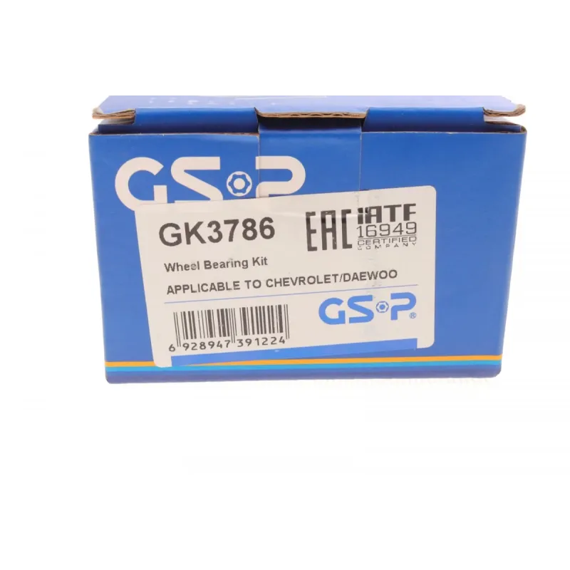 Підшипник маточини передній GSP GK3786 для Chevrolet Aveo, Spark 34x64x37 мм