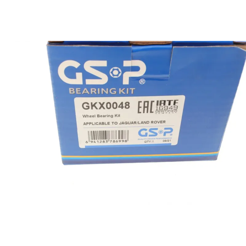 Підшипник маточини задній GSP GKX0048 для Land Rover Range Rover Evoque 2011-, 40x86x42 мм (+ABS)