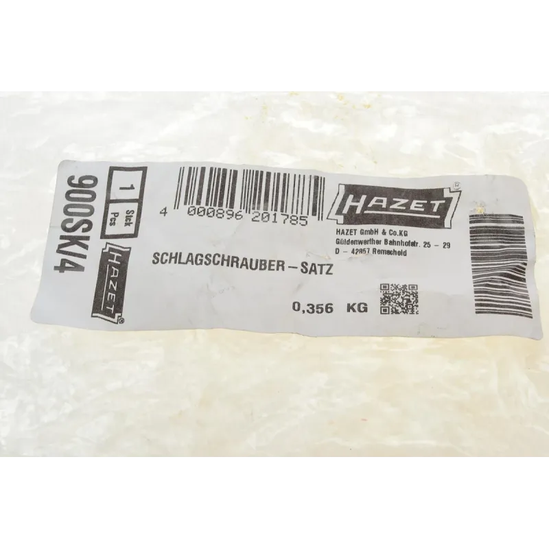 Набір ударних головок HAZET 900SK/4 1/2