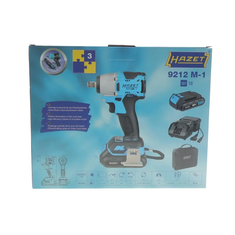 Гайкокрут акумуляторний HAZET 9212M-1 1/2