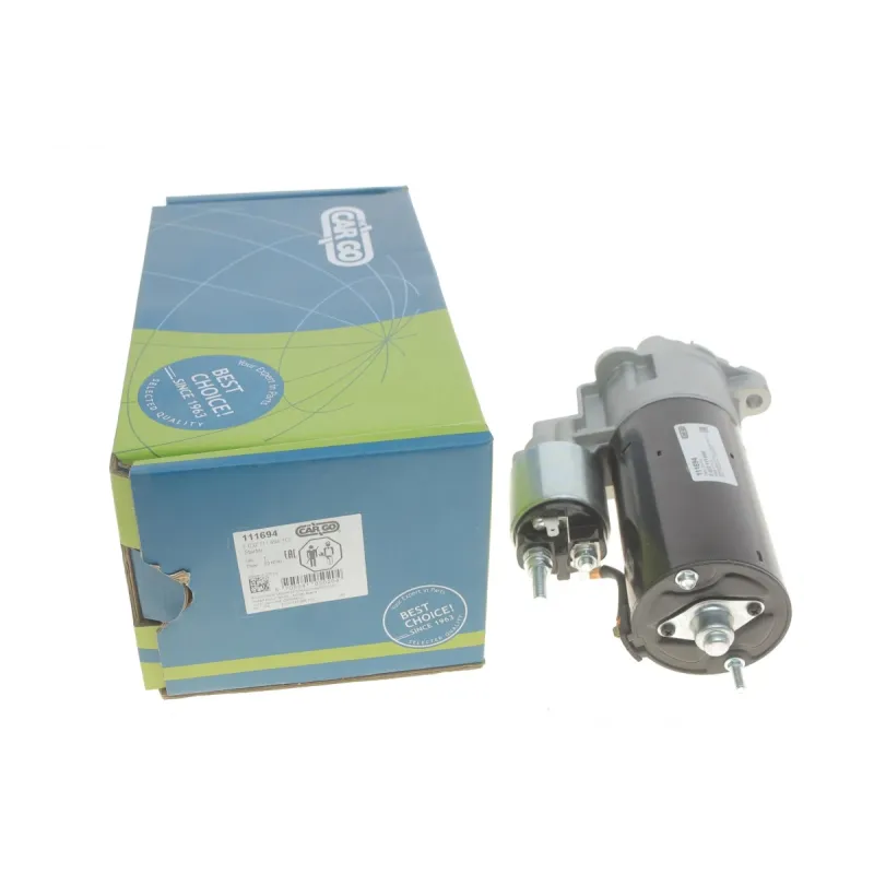 Стартер HC-CARGO F 032 111 694 для Volkswagen Passat B5 1.9 TDI 1996-2000, Audi A4 B5 1.9 TDI 1995-2000 (12V/1.8kW, z=10)