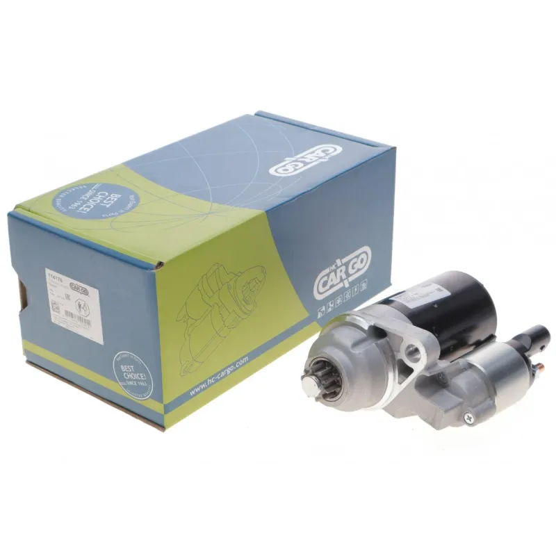 Стартер HC-CARGO F032114176 для Audi A3, VW Golf, Skoda Octavia 1.6 12V 1kW (z=10)