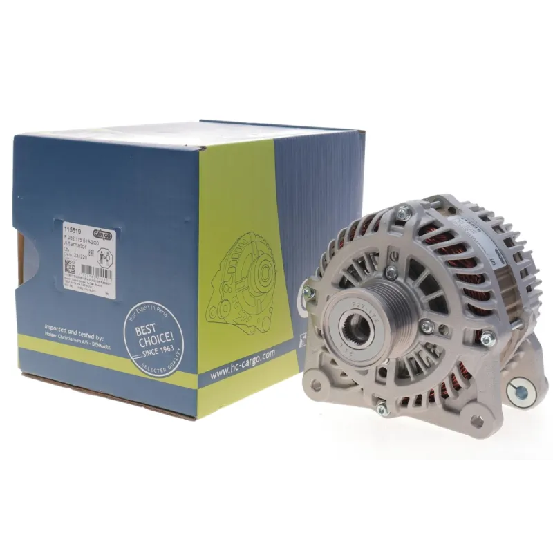 Генератор HC-CARGO F 032 115 519 для Nissan Qashqai 1.6/2.0dCi 2007-2013 (14V/150A)