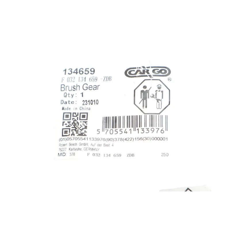 Щіткотримач стартера HC-CARGO F 032 134 659 для Volkswagen Caddy, Golf II-V 1.9 SDI/TDI, 12В