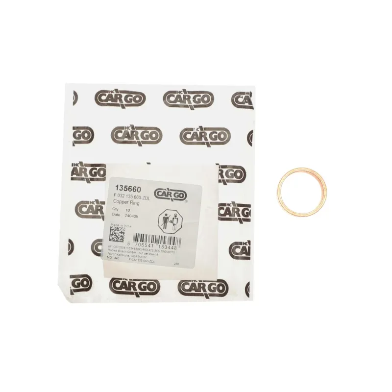 Кільце генератора мідне HC-CARGO F 032 135 660 (26х30x8.50 мм)
