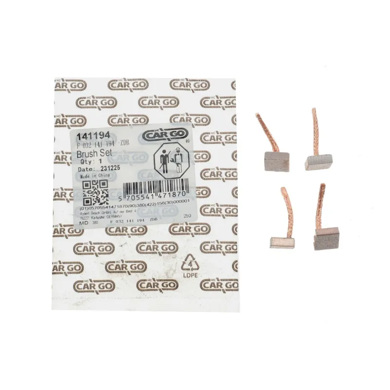 Щітки стартера HC-CARGO F 032 141 194 для Opel Astra F/G 1994-2003