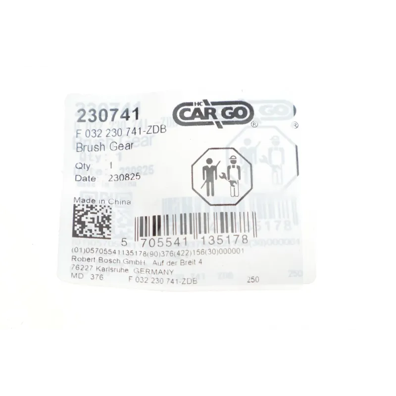 Щіткотримач генератора HC-CARGO F 032 230 741 для Ford Fiesta 1.8 DI 2000-2003, Focus 1.8 DI/TDCi 1999-2004, 12В
