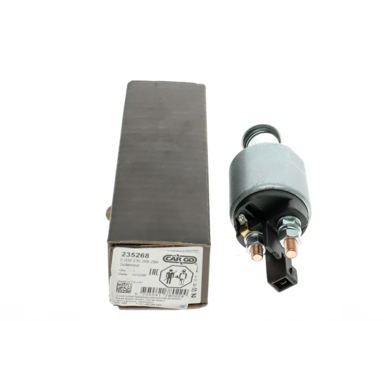 Реле стартера втягуюче HC-CARGO F 032 235 268 для Volkswagen Golf IV, Audi A3 1.8/1.9TDI 1997-2005 12V