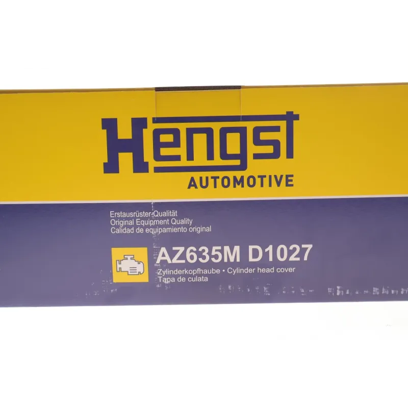 Кришка клапанів HENGST FILTER AZ635M D1027 для Volkswagen Passat B5/B6 1.9-2.0TDI 1995-2005, T5 1.9TDI 2003-2009, з гвинтами
