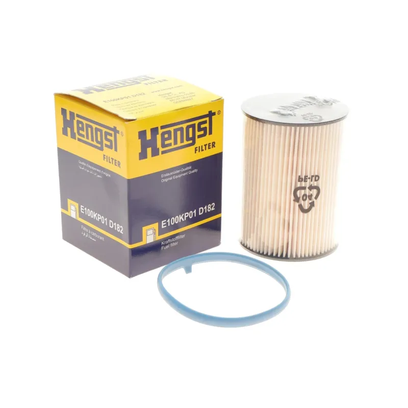 Фільтр паливний HENGST FILTER E100KP01 D182 для Ford Mondeo IV 2.0 TDCi 2007-, 81x110 мм