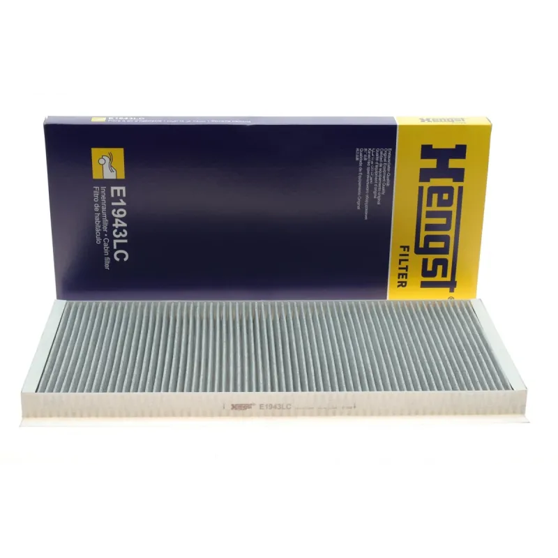 Фільтр салону HENGST FILTER E1943LC вугільний для BMW X5 (E53) 2000-2007, Range Rover III (LM) 2002-2012