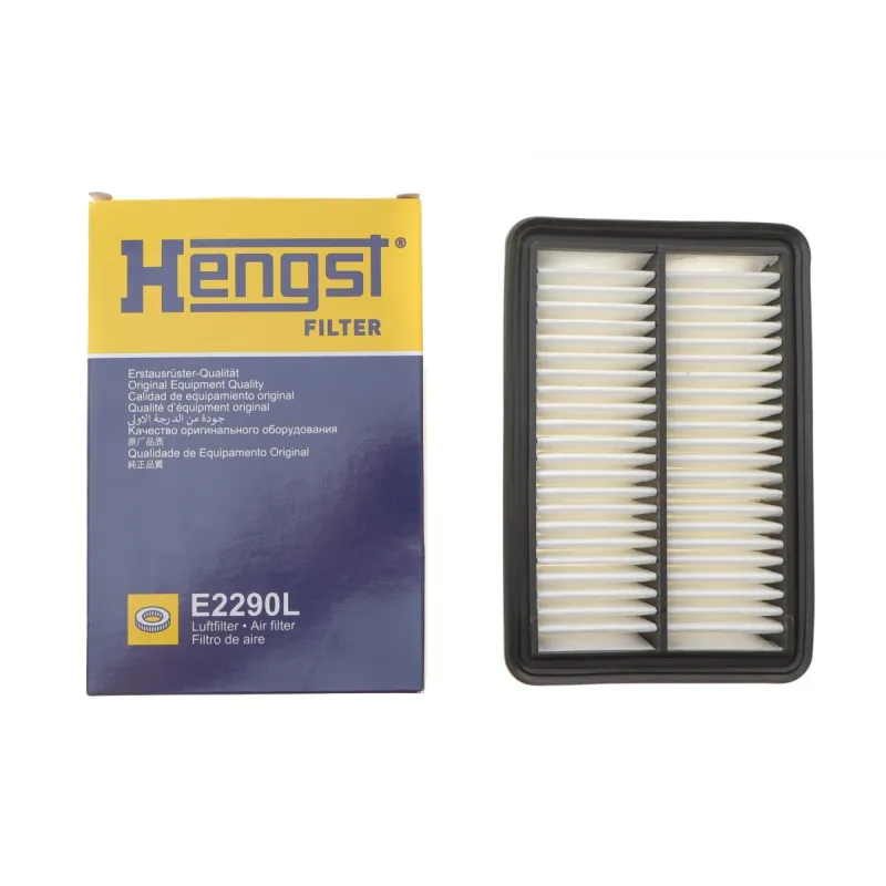 Фільтр повітряний HENGST FILTER E2290L для Honda Civic, CR-V 2022-, 211x141x49 мм