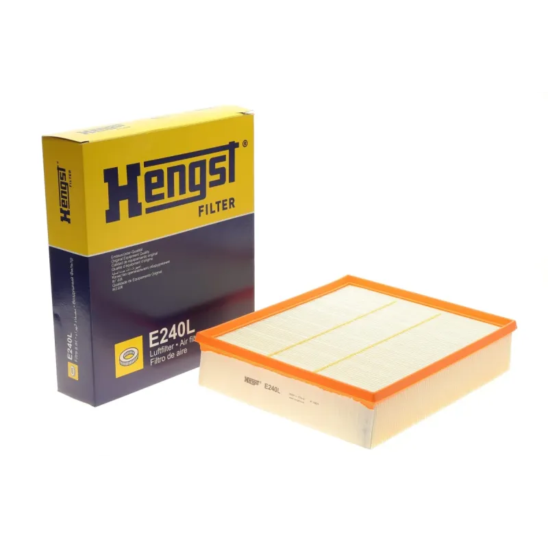 Фільтр повітряний HENGST FILTER E240L для Mercedes-Benz Sprinter, Volkswagen LT 1995-2006, 315x276x70 мм