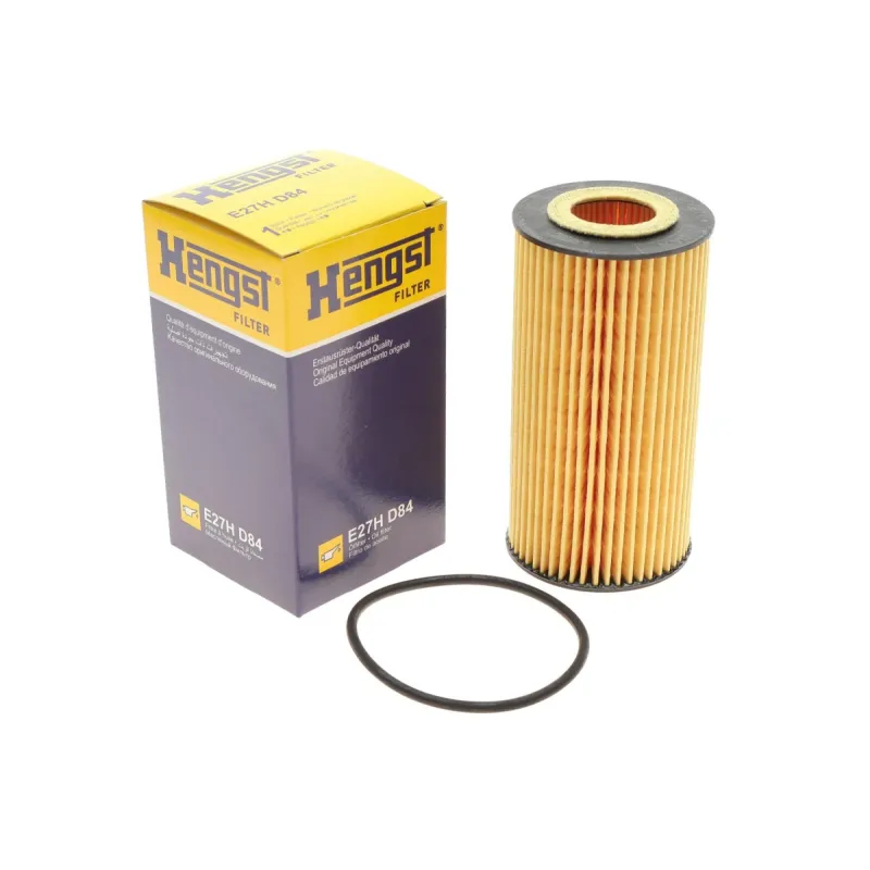 Фільтр масляний HENGST FILTER E27H D84 для Volvo C30/S40/S60/S80, Ford Focus 2.0/2.4D