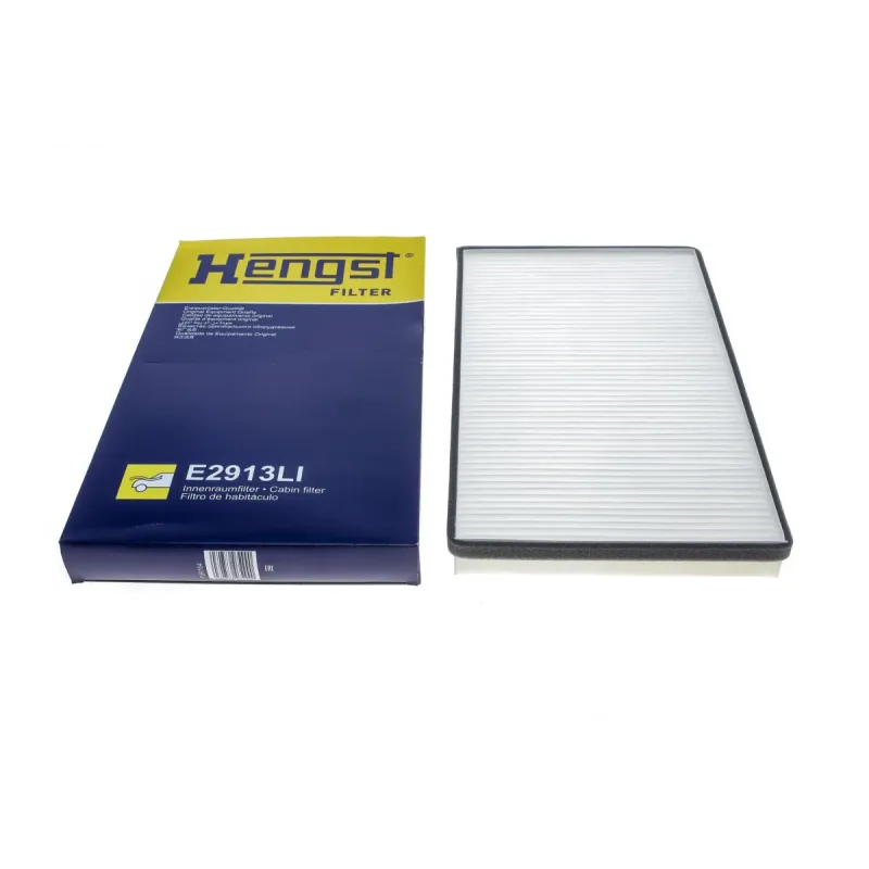 Фільтр салону HENGST FILTER E2913LI для Mercedes-Benz Vito/Viano W639 2.2-3.0 CDI/3.2-3.7 2003-, 354x210x34 мм