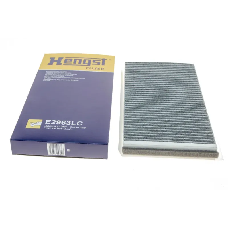 Фільтр салону HENGST FILTER E2963LC вугільний для BMW 5 (E60/E61) 2003-2010