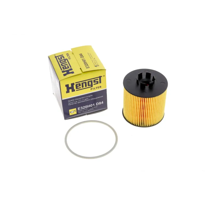 Фільтр масляний HENGST FILTER E320H01 D84 для Audi A3, VW Golf V, Passat 1.4/1.6 TSI/FSI 2003-2015