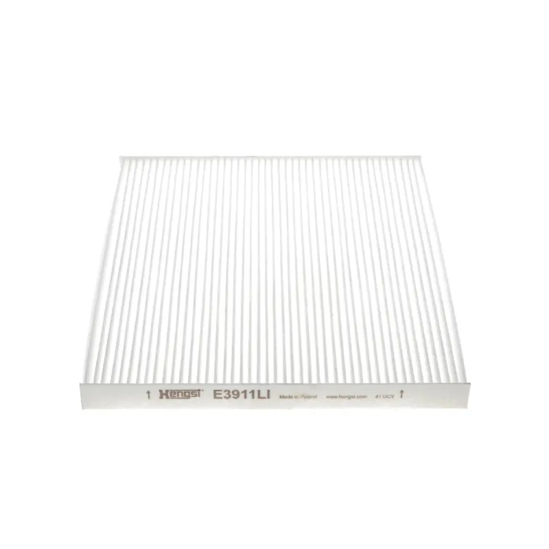 Фільтр салону HENGST FILTER E3911LI для Hyundai Santa Fe/Grandeur, Kia Optima, 253x225x20 мм