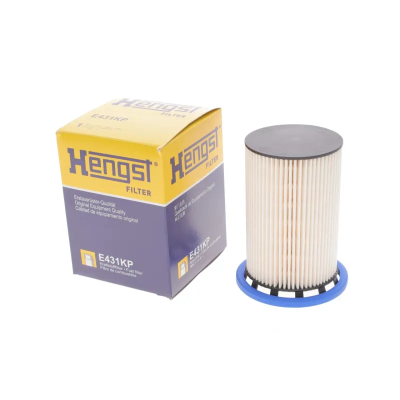 Фільтр паливний HENGST FILTER E431KP для Volkswagen Touareg, Porsche Cayenne 3.0-4.2D 2010- 93x15x125 мм